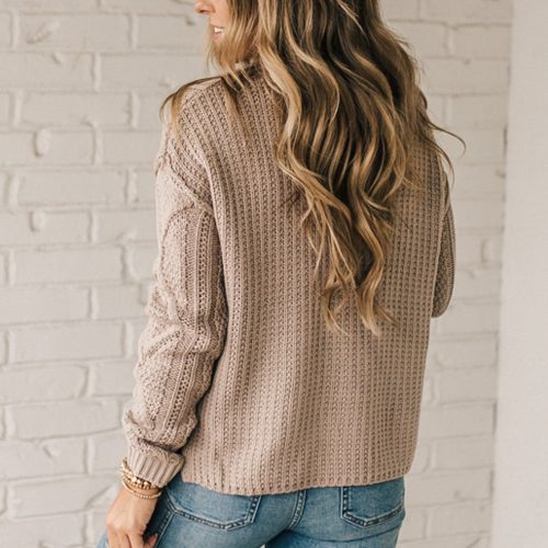 AmeliaCableKnitSweaterAshMocha 2