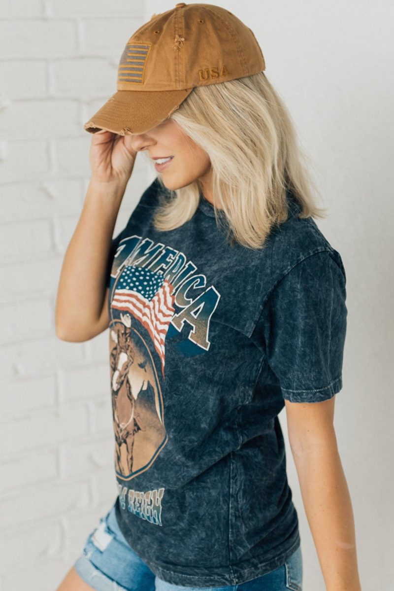 AmericanCowboyMineralWashGraphicTee 4