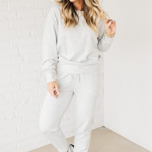 AveryAthleisureSetHeatherGrey