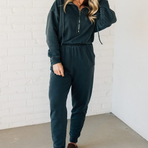 BirdieStoneWashedJumpsuitAshBlack 2