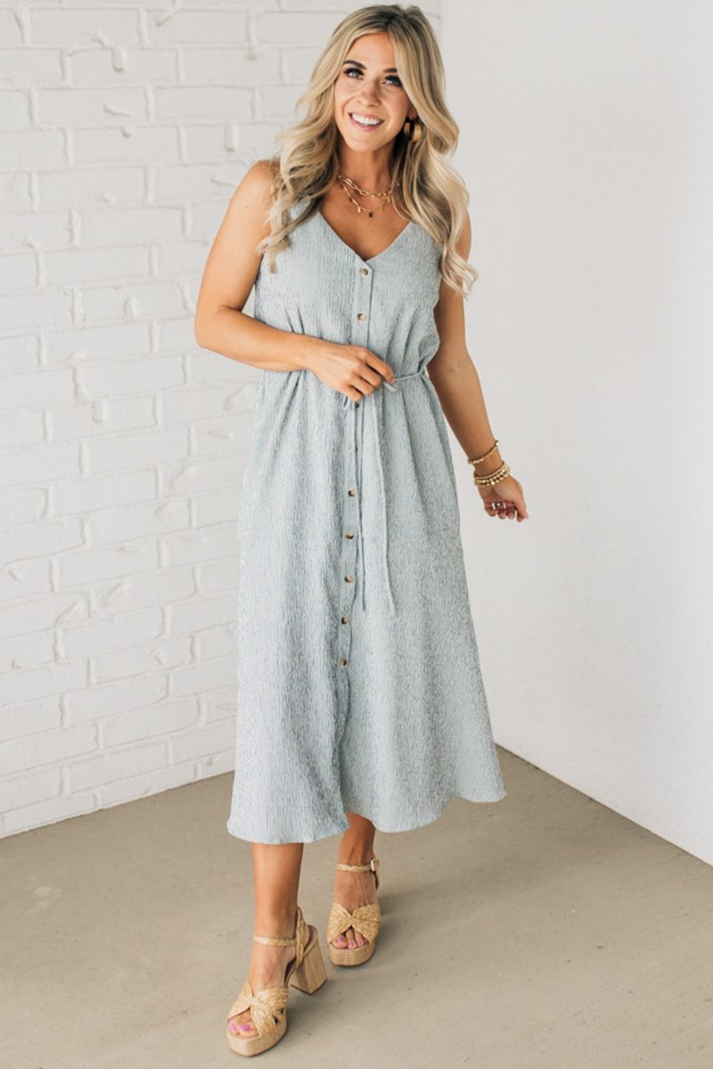 EastsideButtonedMidiDress 2