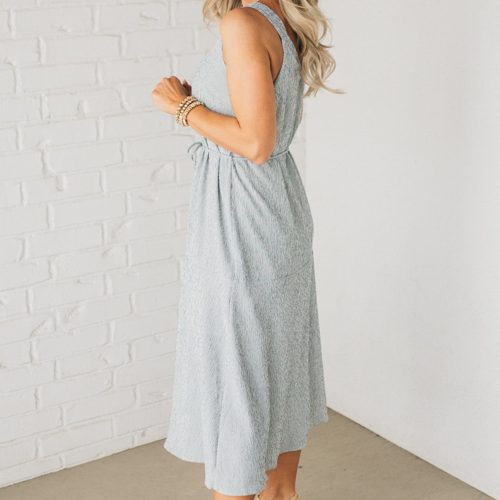 EastsideButtonedMidiDress 4