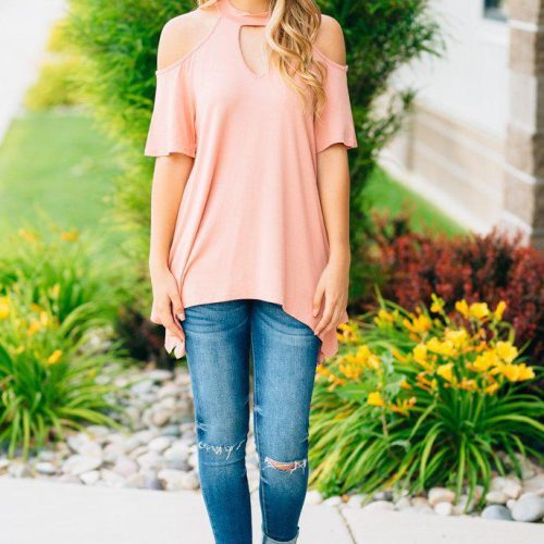 FLOWY OPEN SHOULDER TUNIC BLUSH 1 31704.1514526208.1280.1280