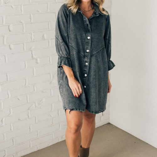 FlorenceDenimDressGrey c4356ba4 d227 405c 941c a582c7593d61