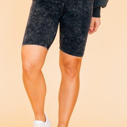 Mineral Wash Biker Shorts Charcoal IGS 2 08841.1621831109.1280.1280