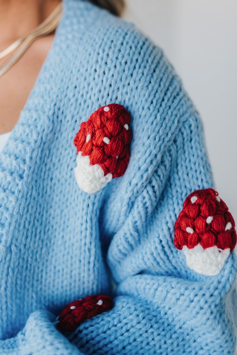 MushroomCrochetCardigan 8