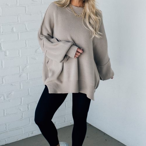 OversizedCrewNeckSweaterLightMocha 3fb7b6b9 8a00 43d7 bf0d fd0b00ed7344