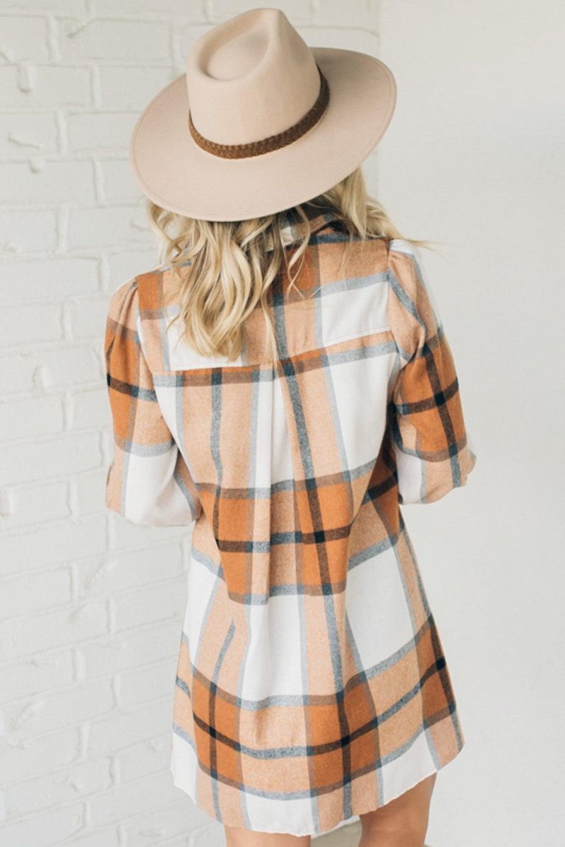 PerfectPlaidShirtDress 8