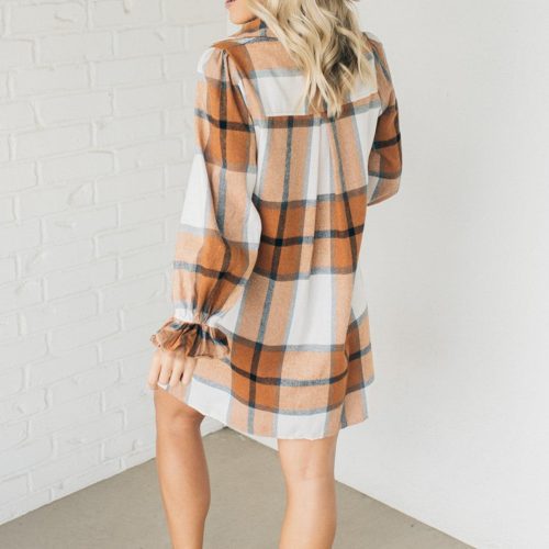 PerfectPlaidShirtDress 9