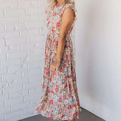 PrimrosePleatedMidiDress 4