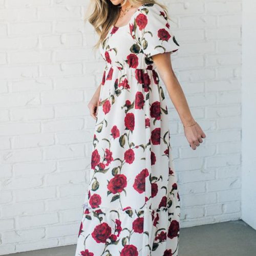 RubyRoseRuffleAccentDress 5