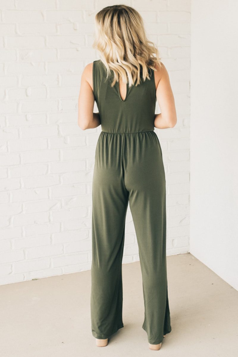 SingleRouchedSideJumpsuit 6