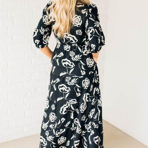 SmockedSurpliceMaxiDress 6