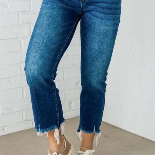 TheoFrayedCropJeans 3