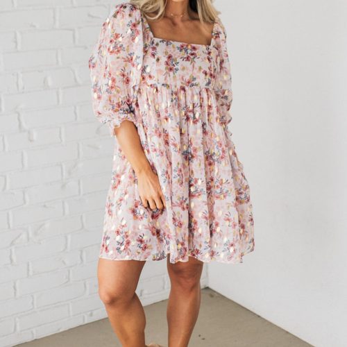 WendyFloralBabydollDress 1